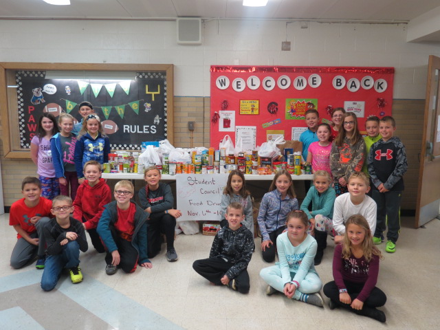 Student Council Food Drive