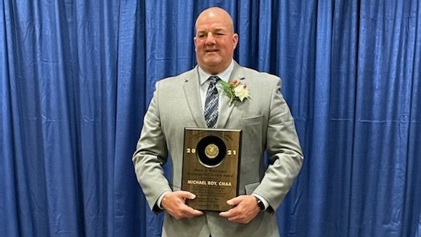 Athletic Director Michael Roy Wins Distinguished Service Award