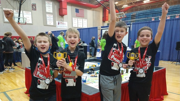 Vicksburg Control Freaks Lego League Robotics Place at State Tournament